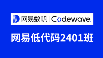 网易低代码2401班